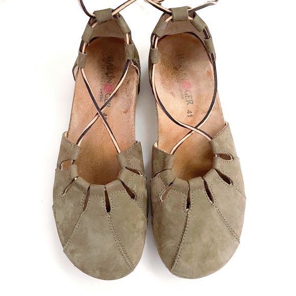 Haflinger Eva Suede Sandals 41 - Picture 2 of 13